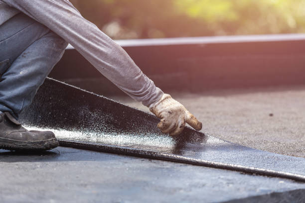 Professional Vapor Barrier Installation technician working in Chaffee, NY